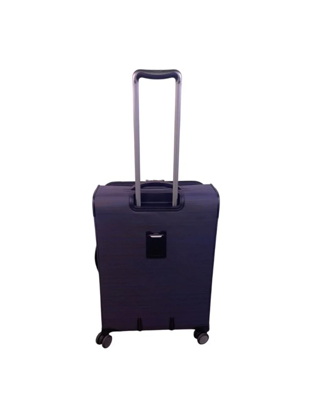 Ricardo Men’s Gray & Blue Blend Nylon 4-Wheel Spinner Expandable Travel Luggage